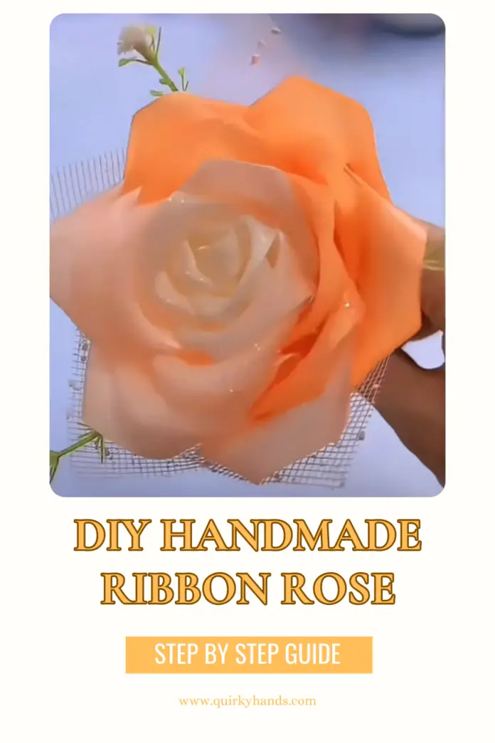 DIY Handmade Ribbon Rose Gift Ideas – Perfect for Special Occasions 🌹