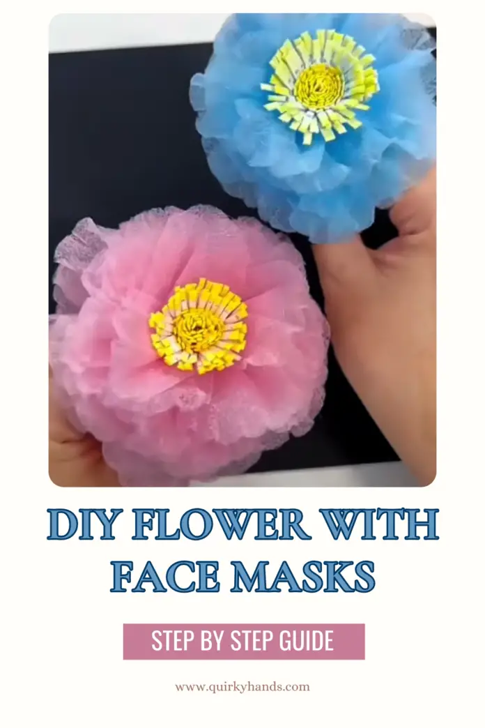 DIY Flower Bouquet with Face Masks – 3 Creative Ways to Make a Unique Bouquet 🌸💐