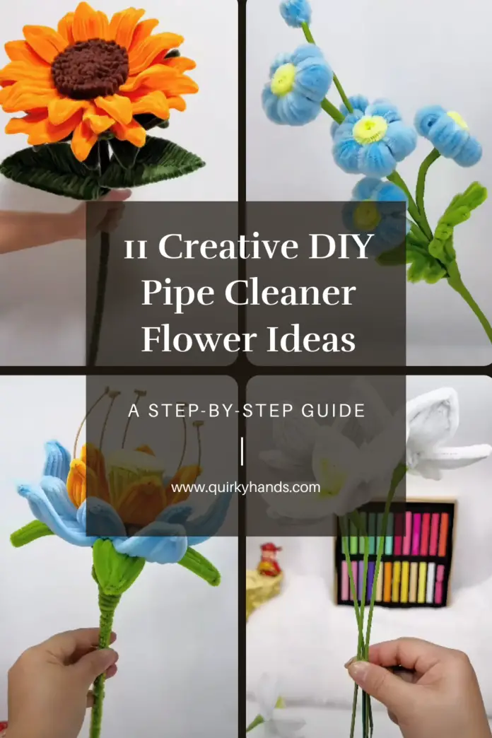 11 Creative DIY Pipe Cleaner Flower Ideas – Handmade Gifts and Craft Inspiration